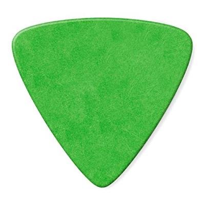 Dunlop 431R88 Tortex Triangle .88mm plectrum groen - thumbnail
