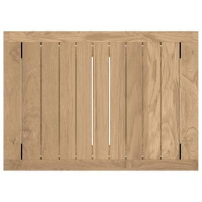 VidaXL Badkamertafel 50x35x45 cm massief teakhout