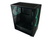 LC-Power Gaming 803B Midi Tower Zwart - thumbnail