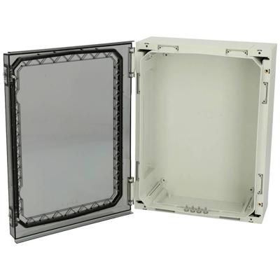 Fibox NEO PC 423215 T 4811002 Wandbehuizing 420 x 320 x 150 Polycarbonaat Corrosiebestendig Grijs-wit (RAL 7035) 1 stuk(s)