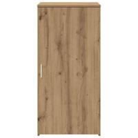 Opbergkast 50x45x103,5 cm bewerkt hout artisanaal eikenkleur - thumbnail