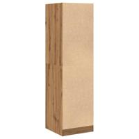 Apothekerskast 40x41x144,5 cm bewerkt hout artisanaal eiken - thumbnail
