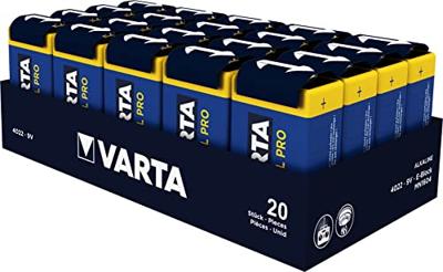 Varta Alkaline industrial pro batterij e 9v tray(20) - 3015383