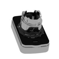 Schneider Electric ZB4BA79 ZB4BA79 Terugstelbaar (Ø) 22 mm Chroom 1 stuk(s) - thumbnail