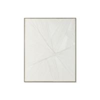 Schilderij Home ESPRIT Wit Abstract Stads 123,5 x 5 x 153,5 cm - thumbnail