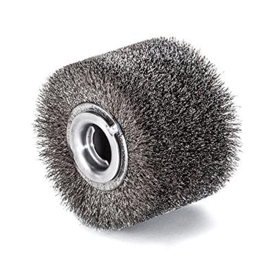 Lessmann 323.348.19 Schuurwals Edelstahldraht-Rundbürste Ø100x70mm 0,2mm-Draht Bo19,2mm Diameter 100 mm 1 stuk(s) Lessmann 323.348.19 Schuurwals Edelstahldraht-Rundbürste Ø100x70mm 0,2mm-Draht Bo19,2mm Diameter 100 mm 1 stuk(s)