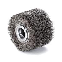 Lessmann 323.348.19 Schuurwals Edelstahldraht-Rundbürste Ø100x70mm 0,2mm-Draht Bo19,2mm Diameter 100 mm 1 stuk(s) - thumbnail