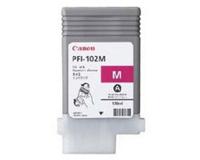 Canon inktcartridge PFI-102M, 130 ml, OEM 0897B001, magenta - thumbnail