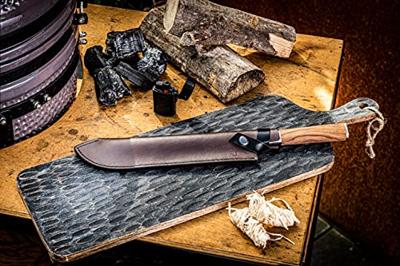FORGED - Leather Forged - Leren hoes Slagersmes