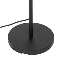 QAZQA Landelijke buiten vloerlamp zwart met bamboe incl. LED - Kaiser - thumbnail