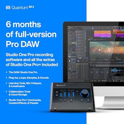 Presonus Quantum ES 2 audio interface - thumbnail