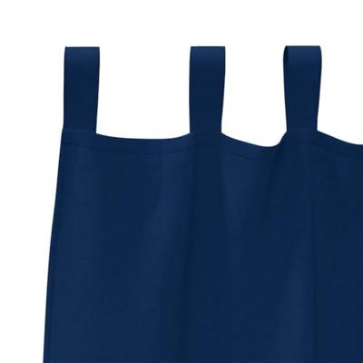 VidaXL Zwart-out gordijnen met ringen 2 pcs donkerblauw 245 x 140 cm