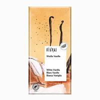 Witte chocolade met een vleugje vanille - 80 gram - thumbnail