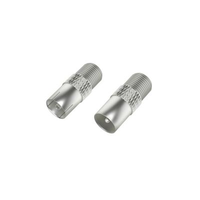 Hama SAT-adapter-set F-koppeling - Coax-stekker/F-koppeling - Coax-koppeling Hama SAT-adapter-set F-koppeling - Coax-stekker/F-koppeling - Coax-koppeling