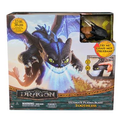 SPIN MASTERFIGURINE KROKMOU PLASMA BLAST 35 CM Drakenfilm - thumbnail