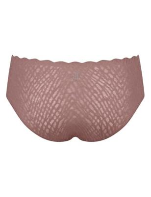 Zero Feel kanten hipster - Bliss - Naadloze invisible dames hipster - Schijnt niet door - S - Roze - S - S