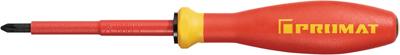 Promat/Tecwerk Schroevendraaier | maat PZD 1 | klinglengte 80 mm VDE geïsoleerd | m. maatindicatiesysteem - 4000828041