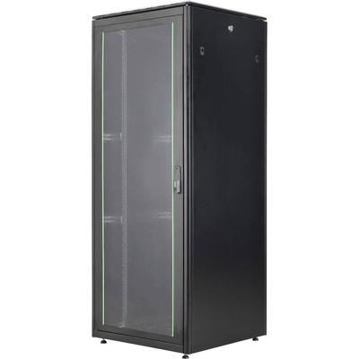 Digitus DN-31200-B 19inch-patchkast 42 HE Zwart, Zwart (RAL 9005) Digitus DN-31200-B 19inch-patchkast 42 HE Zwart, Zwart (RAL 9005)