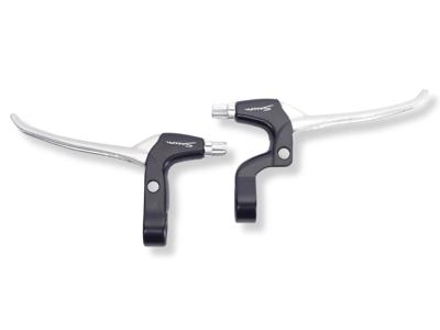 Saccon l214/211a5w3p04s remgreep set alu. zwart/zilver nexus