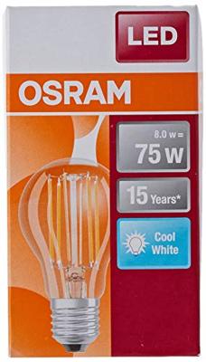 OSRAM HOMELIGHTING 4058075112445 LED-lamp Energielabel D (A - G) E27 Peer 7.5 W = 75 W Koudwit (Ø x l) 60 mm x 105 mm 1 stuk(s) OSRAM HOMELIGHTING 4058075112445 LED-lamp Energielabel D (A - G) E27 Peer 7.5 W = 75 W Koudwit (Ø x l) 60 mm x 105 mm 1 stuk(s)