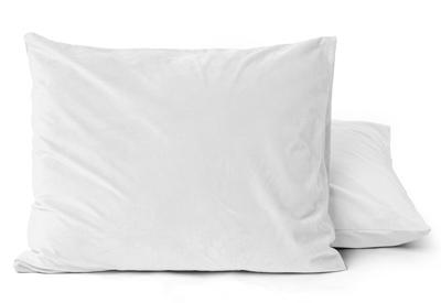 Sleeptime Velvet 2 in 1 kussenslopen Wit 60 x 70 cm