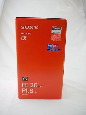 Sony FE 20mm F/1.8 G - thumbnail