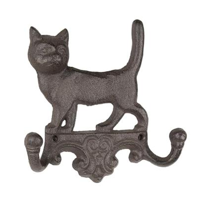 Clayre & Eef Wandkapstok kat 16x4x16cm