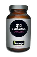 Hanoju Co-enzym Q10 30mg vitamine C 500mg 90 Vegetarische capsules - thumbnail