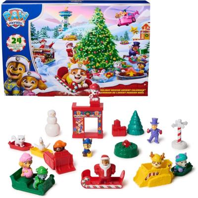 Adventskalender - 24 verrassingen - Figuren en accessoires - Vanaf 3 jaar - Paw Patrol