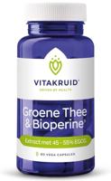 Vitakruid Groene Thee & Bioperine® >50% EGCG >80% catechines - thumbnail