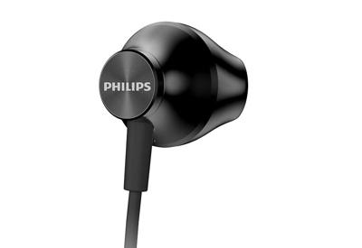 Oordopjes Philips TAUE100BK/00 (1 m) Zwart