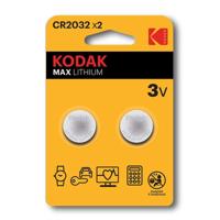 Kodak Blister pila boton/litio Ultra cr 2032 Blister van de 2 UDE - thumbnail