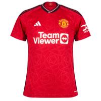 Manchester United Shirt Thuis Junior 2023/2024 - Maat 128 - Kleur: Rood | Soccerfanshop - thumbnail