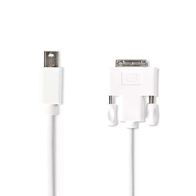 Nedis CCGP37700WT20 Mini-displayport - Dvi-kabel Mini-displayport Male - Dvi-d 24+1-pins Male 2,0 M Wit - thumbnail