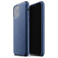 Mujjo Leather Case iPhone 11 Pro blauw - thumbnail