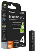4 x AA Panasonic Eneloop Pro batterijen - 2500mAh - thumbnail