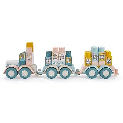 Abrick dierentrein met bouwblokken, 51dlg. Abrick dierentrein met bouwblokken, 51dlg.