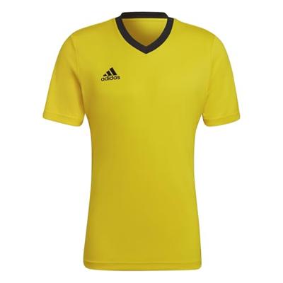 adidas Entrada 22 Voetbalshirt Geel Zwart