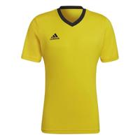 adidas Entrada 22 Voetbalshirt Geel Zwart - thumbnail