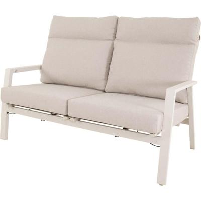 Loungebank ohio crema 2-pers