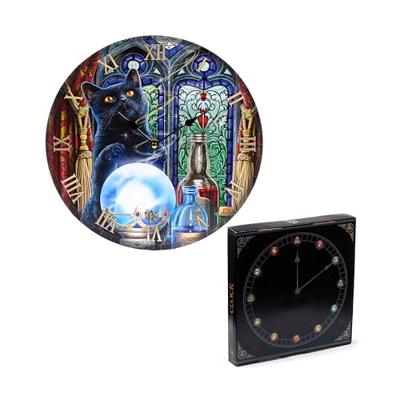 Lisa Parker Witches Apprentice Katten Bedrukte Klok