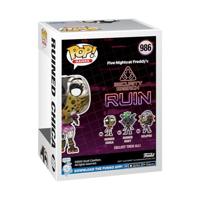 Five Nights at Freddy's Security Breach Ruin Funko Pop Vinyl: Ruined Chica - thumbnail