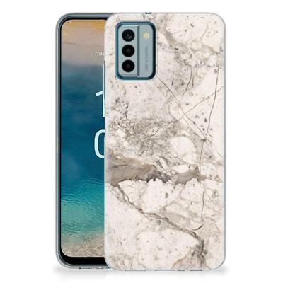 Nokia G22 | TPU | Siliconen hoesje | Marmer Beige