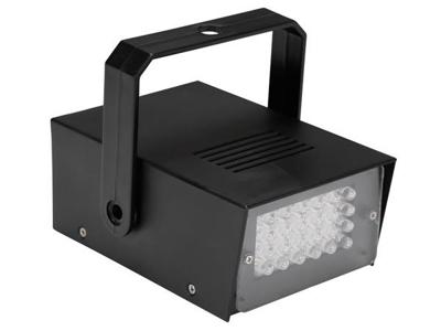 Mini stroboscoop met witte leds 24 leds op batterijen Velleman - Velleman