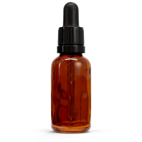 Glazen fles - Bruin (incl. varierende doppen) - thumbnail