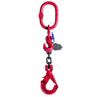 Delta 1-Sprong met veiligheidshaak, met inkorthaak | Grade 80 | 2,000 ton | 8 mm | 3 m - YE.8.1SVI.08.030 YE.8.1SVI.08.030 - thumbnail