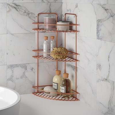 Metaltex doucherek 3 etages 26x13x53 cm koper Metaltex doucherek 3 etages 26x13x53 cm koper