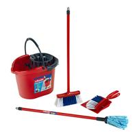 Theo klein Vileda cleaning trolley + vacuüm cleaner - thumbnail