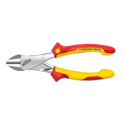 Wiha Krachtzijkniptang Professional electric met DynamicJoint® met in- en uitschakelbare openingsveer | 200 mm - 41279 - 41279