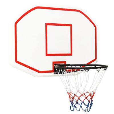 Basketbalbord 109x71x3 cm polyetheen wit Basketbalbord 109x71x3 cm polyetheen wit